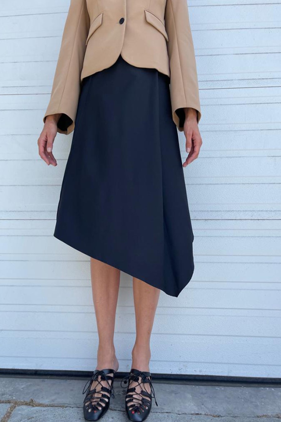 Chelsea Mak | Margot Skirt In Navy (Sold Out)