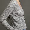 Christian Wijnants | Kardi Rib Knit Cardigan In Grey Melange