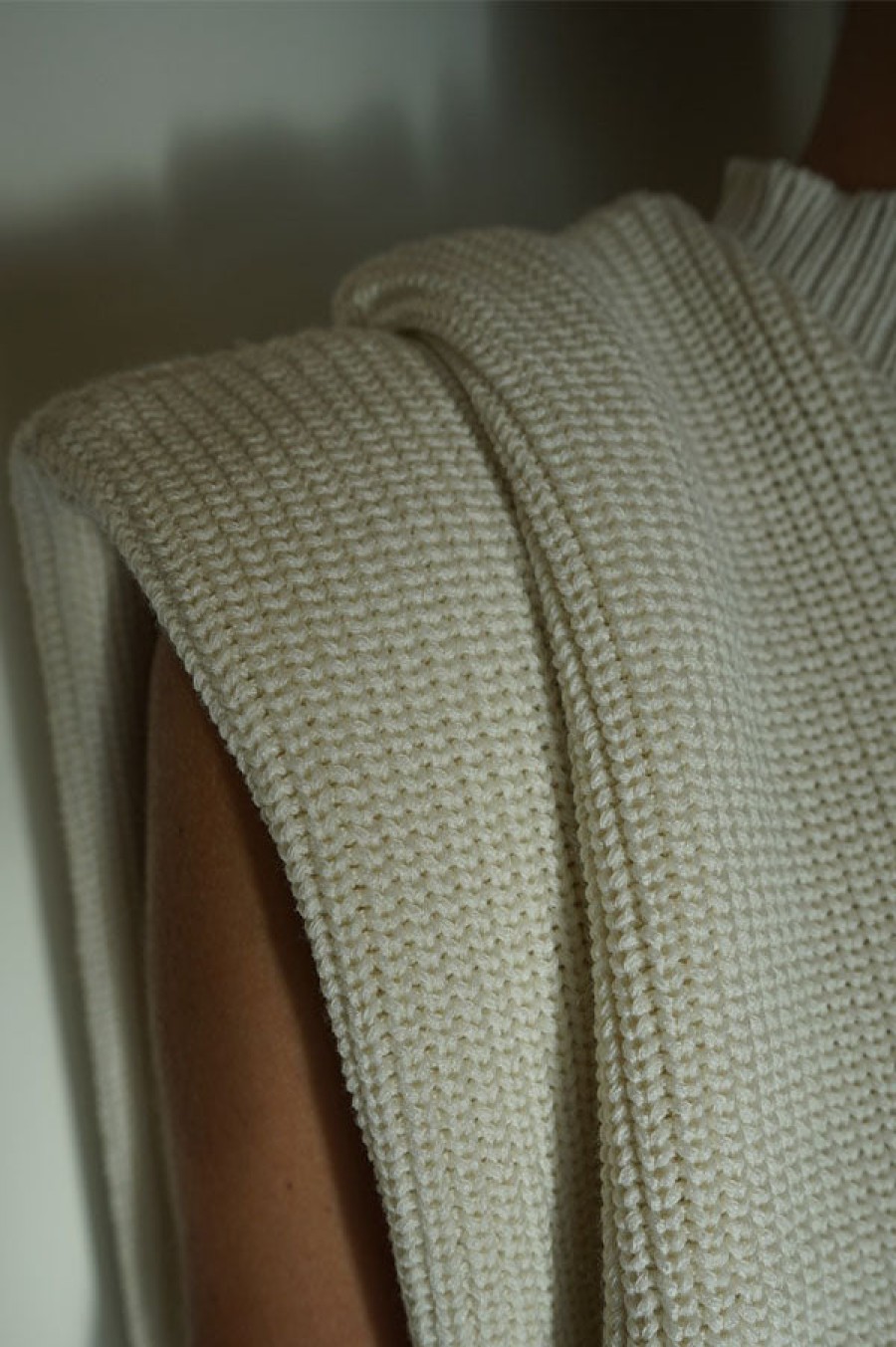 Melitta Baumeister | Cream Sleeveless Knit