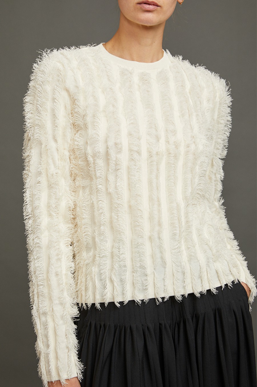 Christian Wijnants | Karrie Fringe Knit Sweater