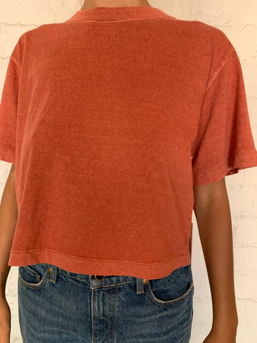 RicherPoorer | Summer Cinnamon Women'S Relaxed Crop Tee