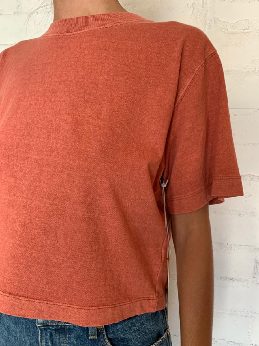 RicherPoorer | Summer Cinnamon Women'S Relaxed Crop Tee