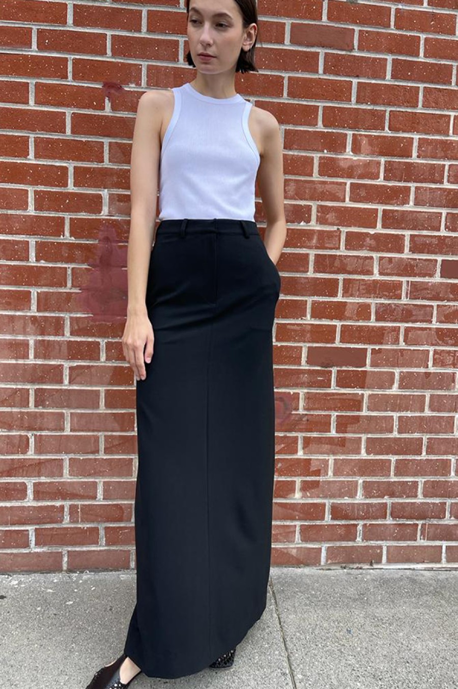 Beaufille | Minter Maxi Skirt In Black