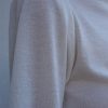 RYAN ROCHE | Ivory Cashmere T-Neck Sweater With Short Puff Sleeve