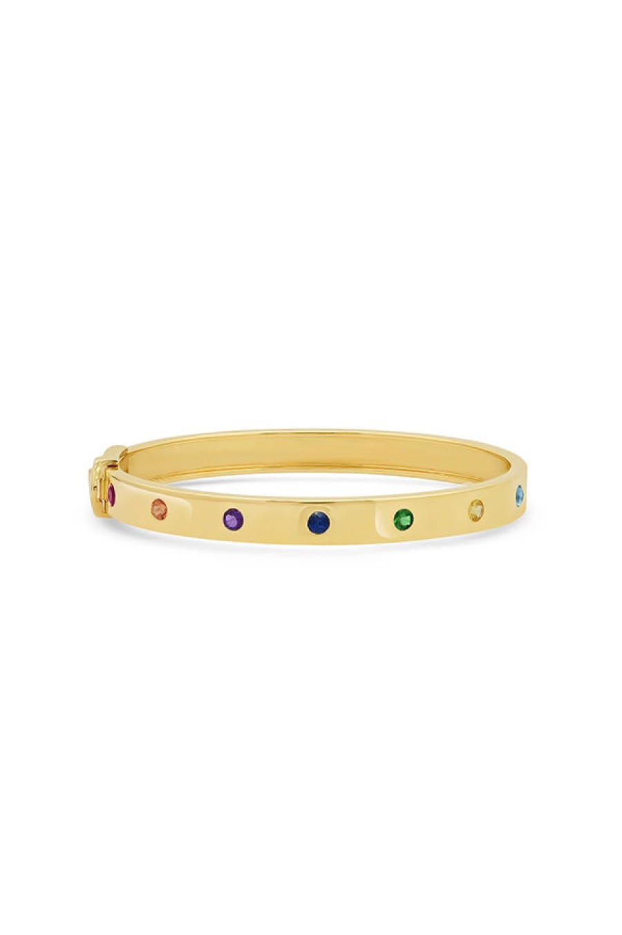 Eriness | Round Multi Colored Bangle