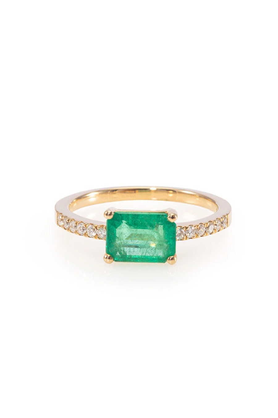 Zofia Day | Emerald Cut Emerald Ring