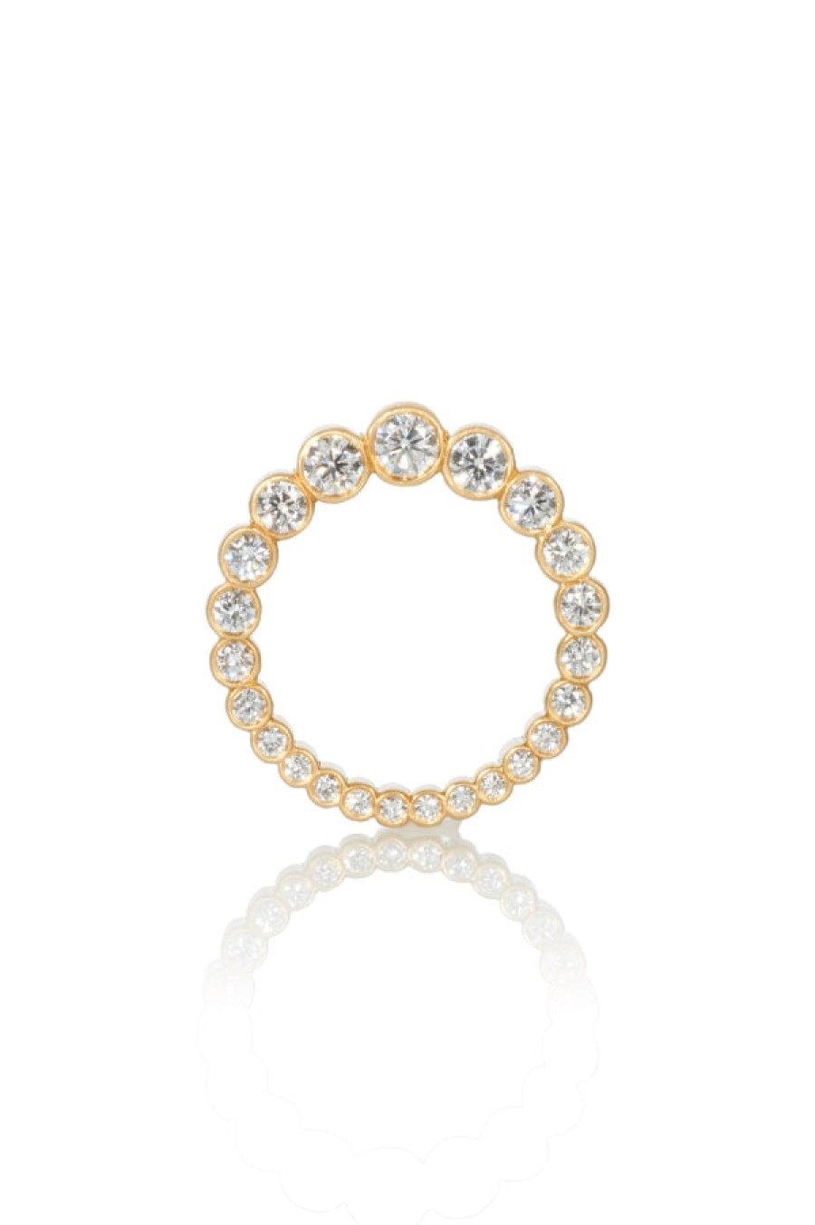 Nataf Joaillerie | Double Sided Medium Diamond Ring