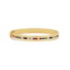 Eriness | Multi Colored Baguette Row Bangle