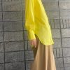 Maria McManus | Oversized Tunic Shirt In Acid Yellow