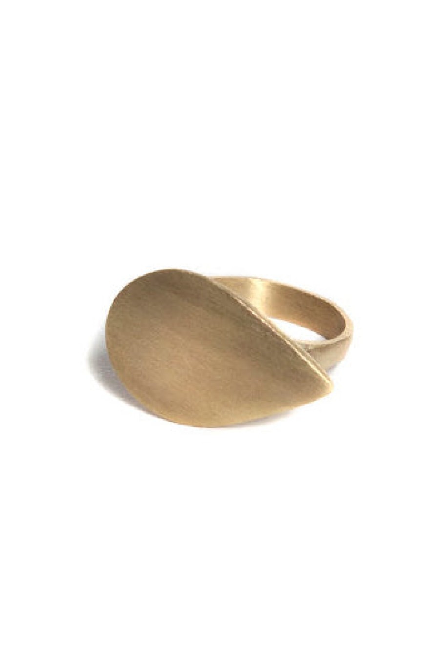 Bare | Monogram Little Teardrop Ring