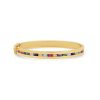 Eriness | Multi Colored Baguette Row Bangle