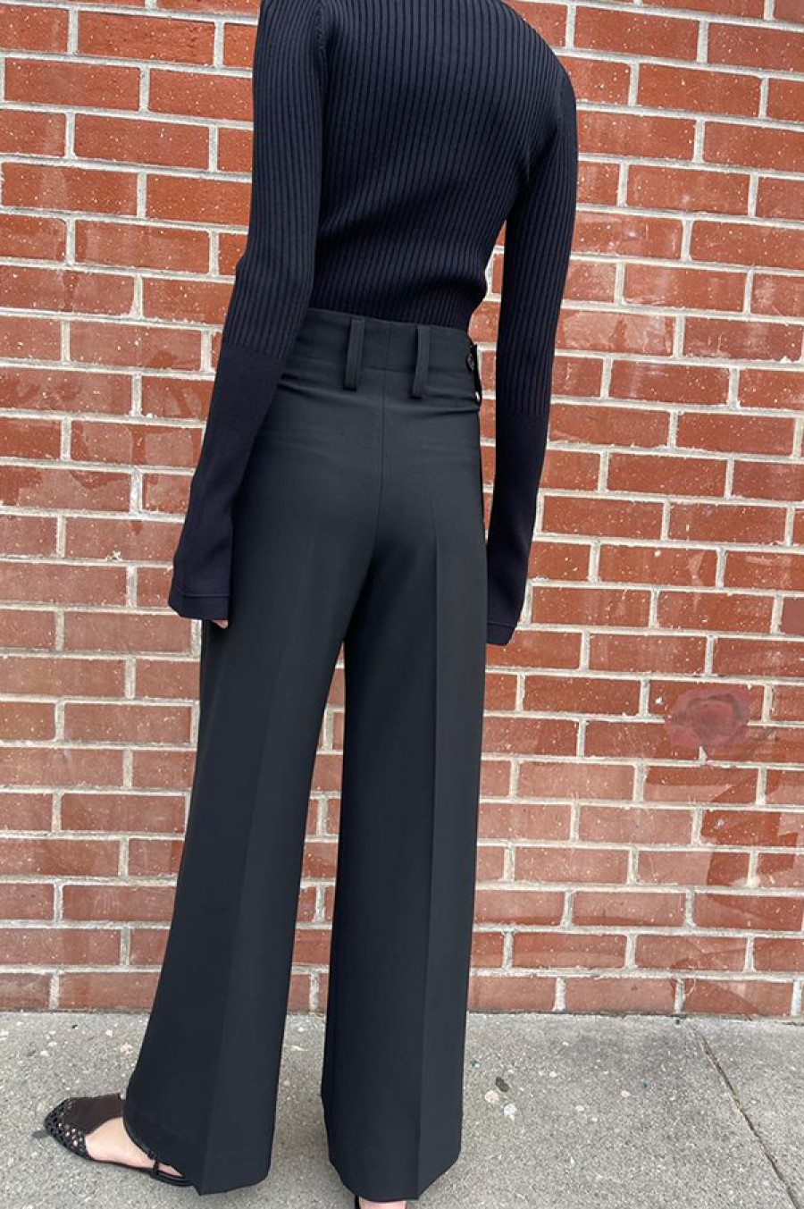 Beaufille | Ulla Wide Leg Trousers In Black