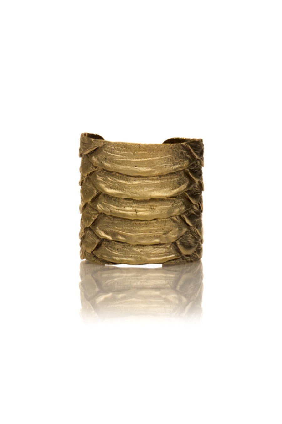 Raven Kauffman | Brass Python Cuff Bracelet