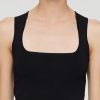 Róhe | Bustier-Shaped Knitted Top In Black