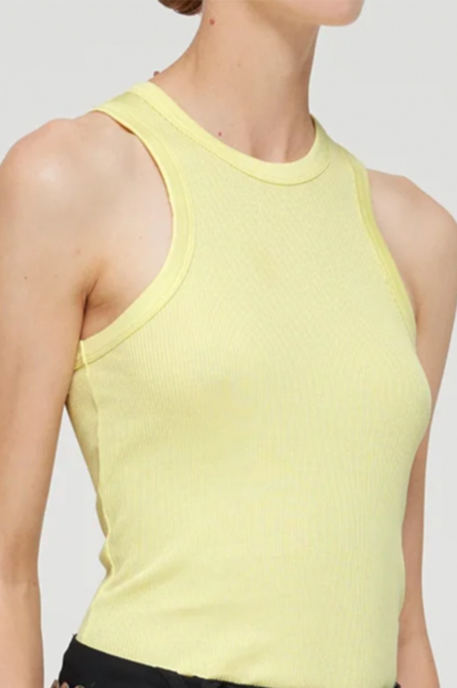 Róhe | Racer Tank In Yellow