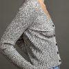 Christian Wijnants | Kardi Rib Knit Cardigan In Grey Melange