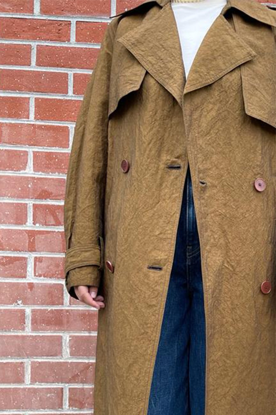 Christian Wijnants | Oversized Trench Coat In Copper