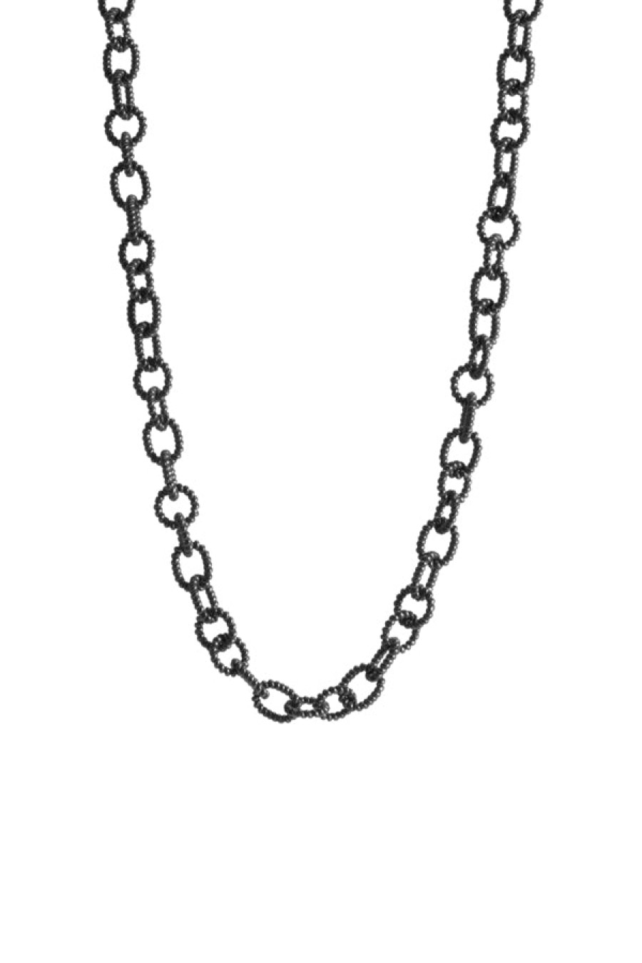 Nancy Newberg | Oxidized Silver Link Chain