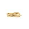 Nancy Newberg | 14K Yellow Gold And Diamond Triple Rolling Ring