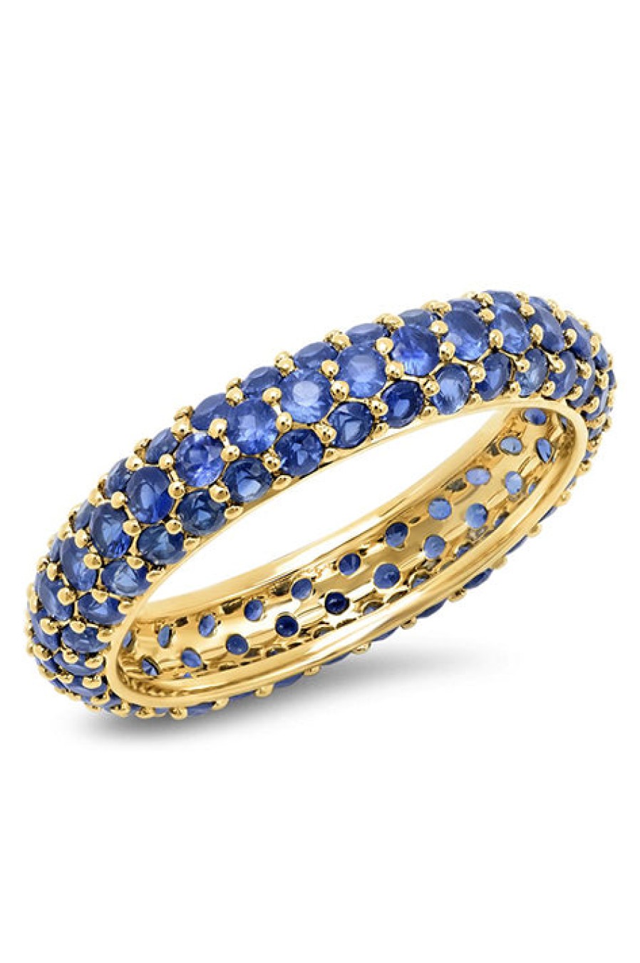 Eriness | Blue Sapphire Domed Ring