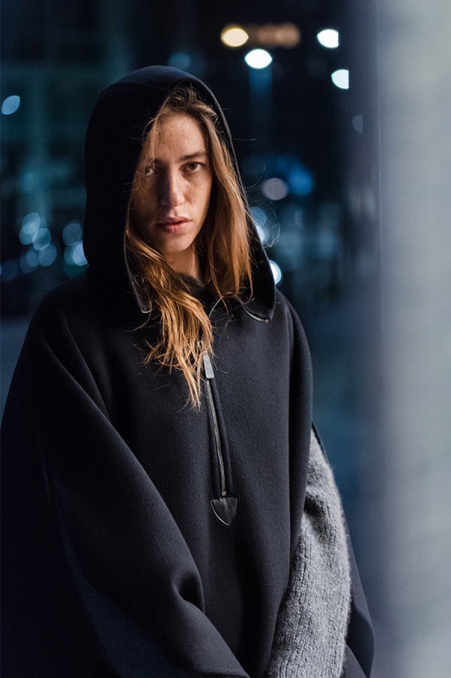 Dusan | Hooded Cape