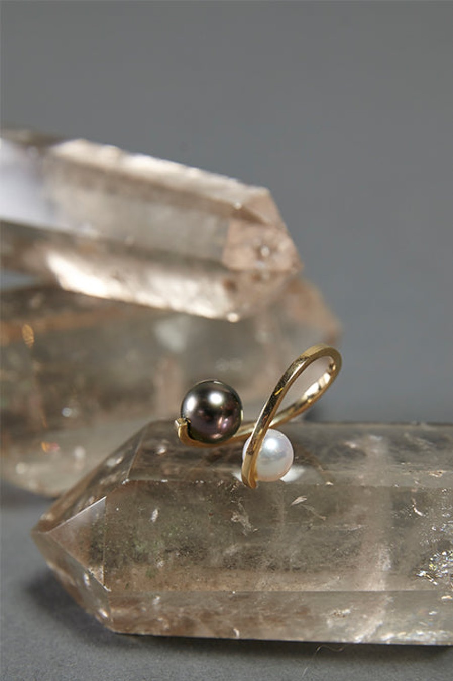 NATAF Joaillerie | Spiral Pearl Ring