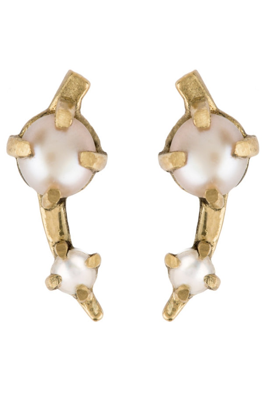 Aesa | Little Pearl Windsong Earrings