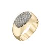 Gabriela Artigas | Signet Ring With White Pave Diamonds