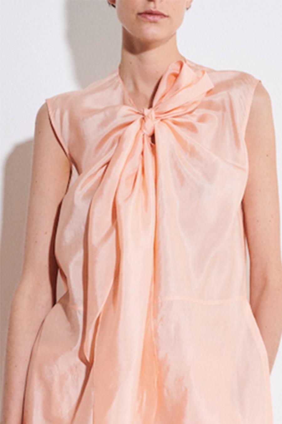 Christian Wijnants | Tarf Sleeveless Top In Soft Peach