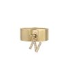 Nancy Newberg | Diamond Initial Charm On 14K Gold Cigar Band