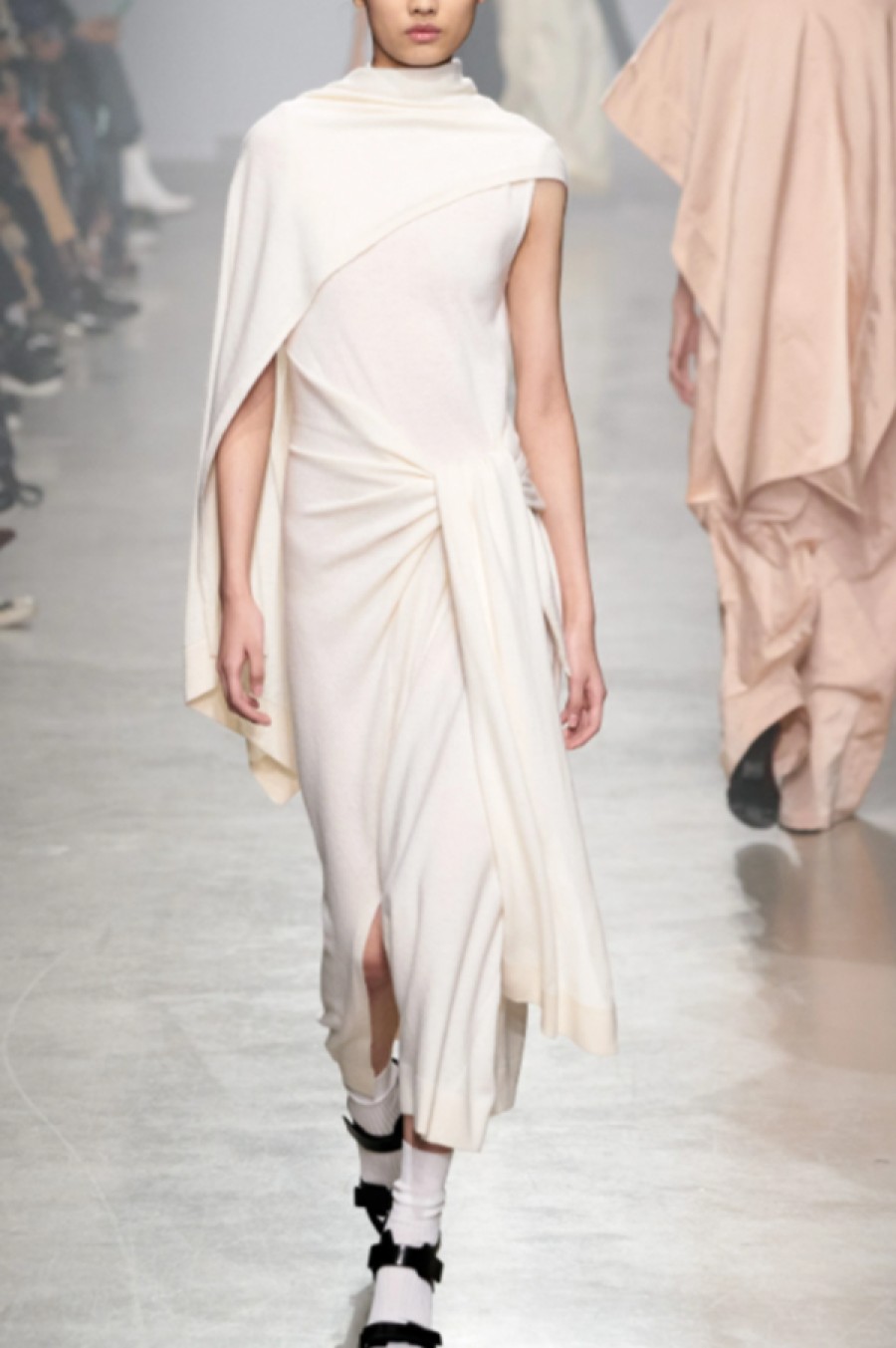 Christian Wijnants | Kamaya Draped Knit Runway Dress