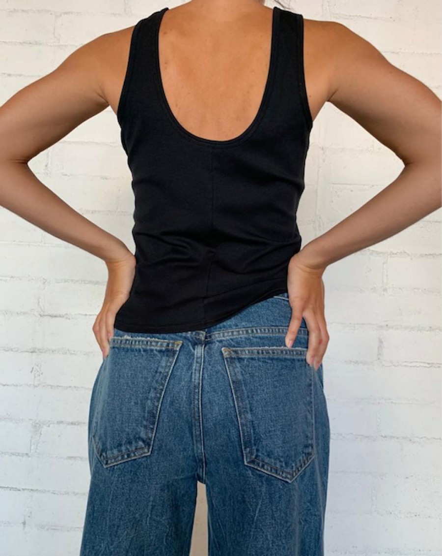 RicherPoorer | Stretch Limo Women'S Fitted Racer Front Tank