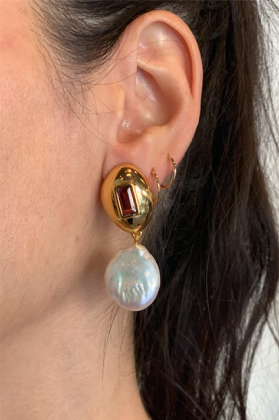 Lizzie Fortunato | Royal Pear Earrings