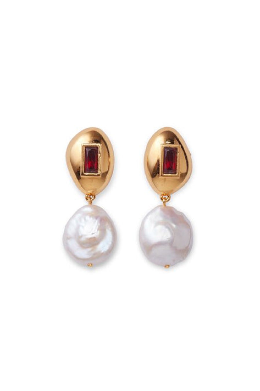 Lizzie Fortunato | Royal Pear Earrings