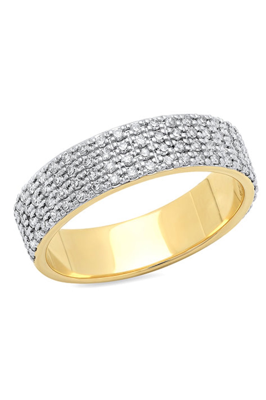 Eriness | Diamond Cigar Band Pinky Ring