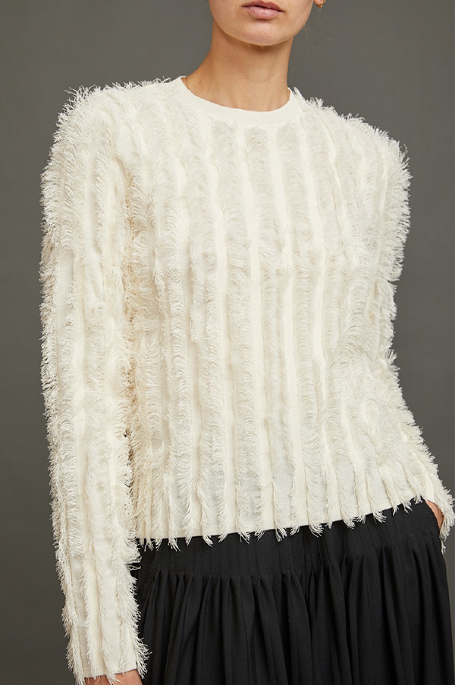 Christian Wijnants | Karrie Fringe Knit Sweater