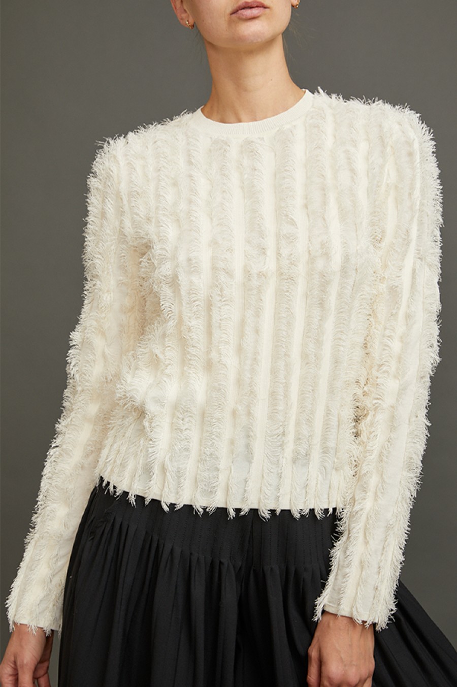 Christian Wijnants | Karrie Fringe Knit Sweater