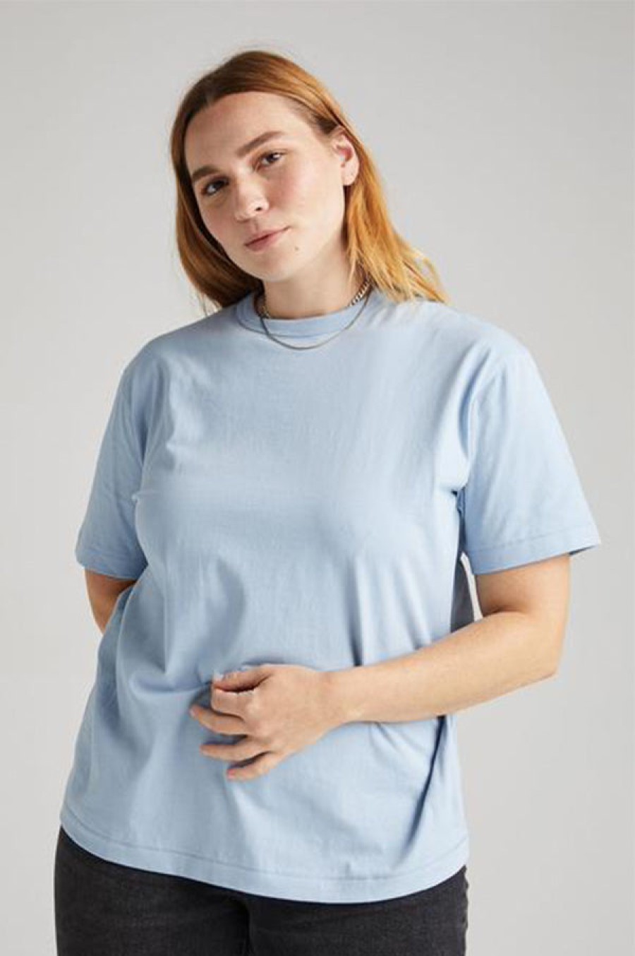 RicherPoorer | Blue Fog Weighted Tee