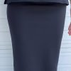 Dusan | Stretch High Waist Stretch Skirt In Black (Sold Out)