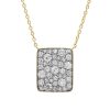 Eriness | Diamond Cluster Necklace