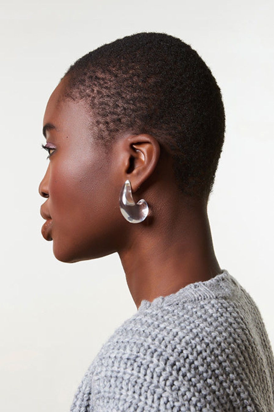 Lizzie Fortunato | Arp Earrings In Clear (Sold Out)