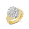 Eriness | Diamond Signet Pinky Ring