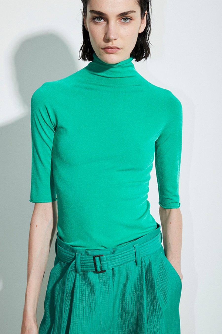 Christian Wijnants | Kiyomi Whole Garment Top In Seafoam