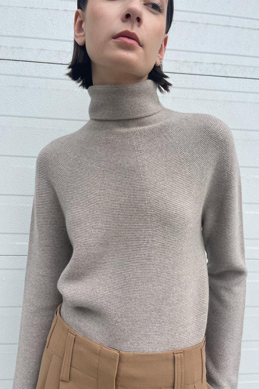 Christian Wijnants | Kolkati Turtleneck Sweater In Stone