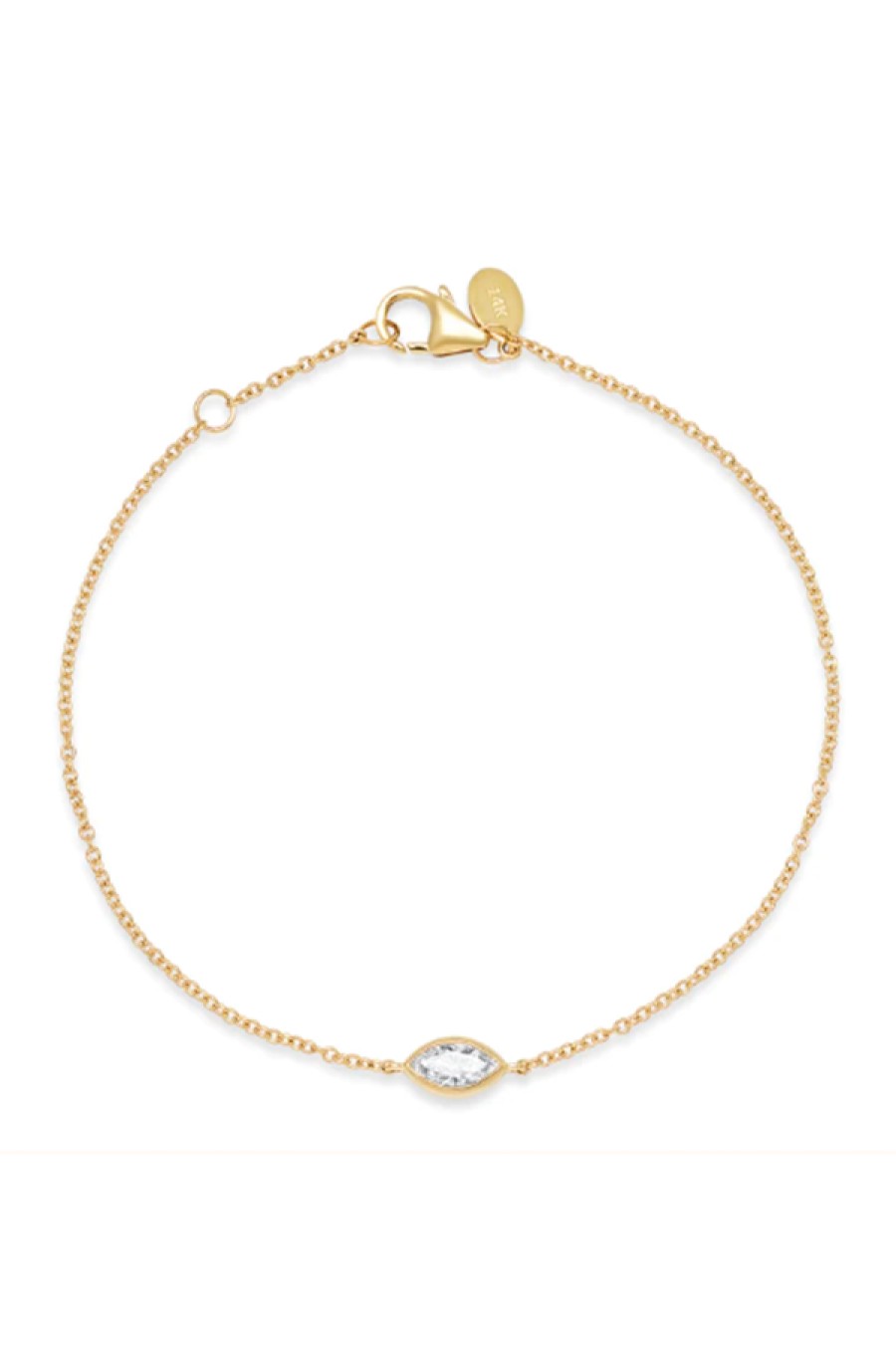 Eriness | Diamond Marquise Sun Ray Bracelet