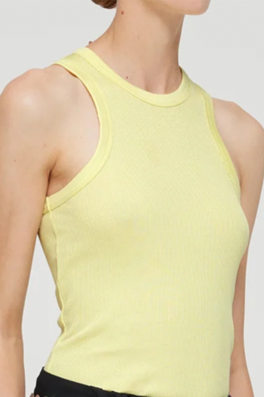 Róhe | Racer Tank In Yellow