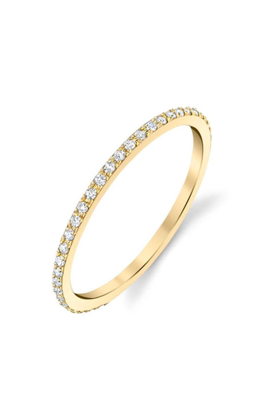 Gabriela Artigas | Axis Ring With White Pave Diamonds