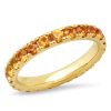 Eriness | Large Sunburst Eternity Band