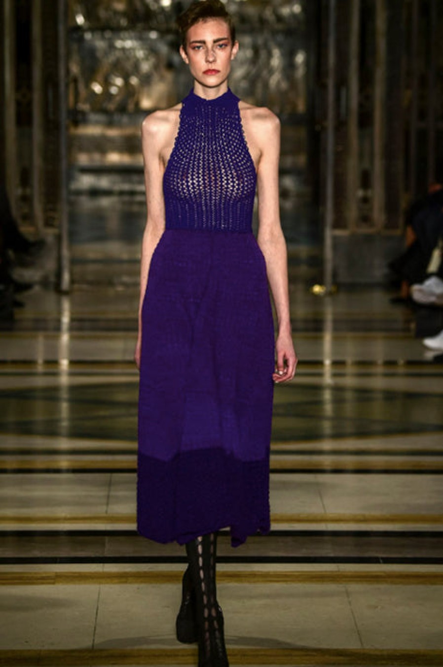 Mark Fast | Purple A-Line Dress