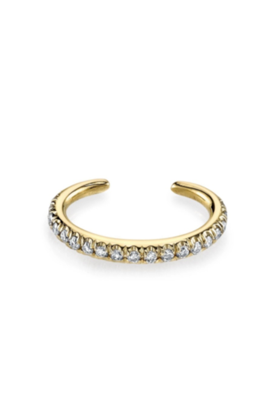 Gabriela Artigas | Reloaded Ear Cuff With White Pave Diamonds